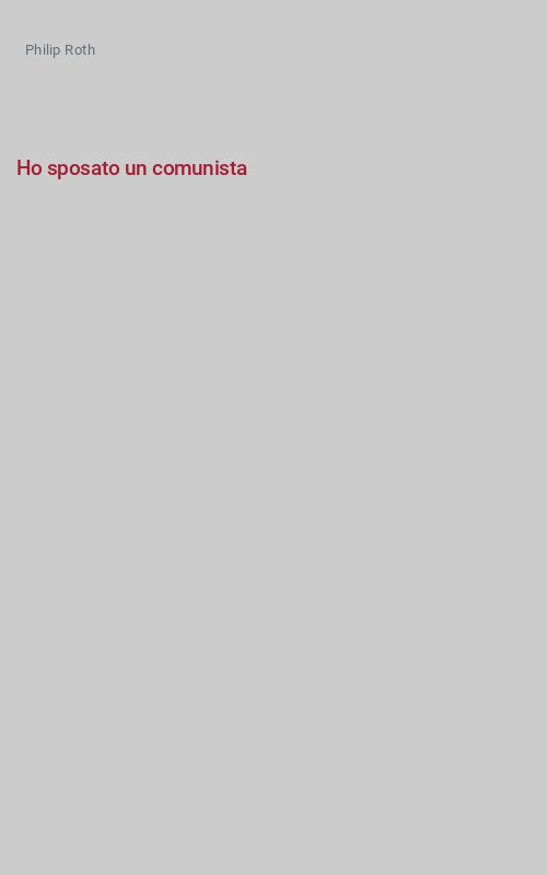 Ho sposato un comunista